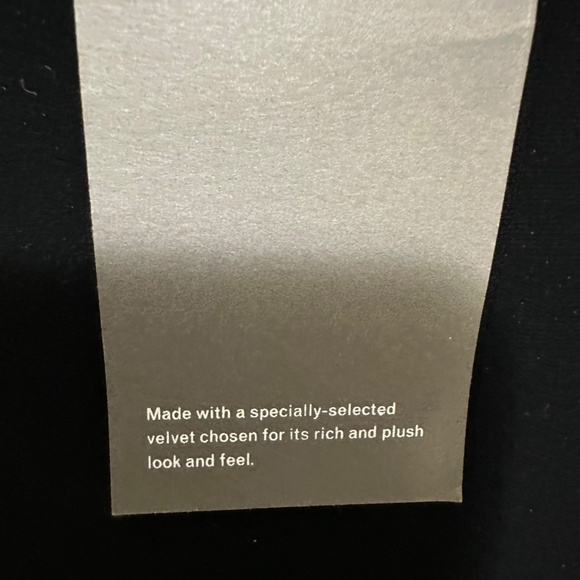 NWT Aritzia Wilfred Free Anouck Dress Black Velvet S - Picture 4 of 4